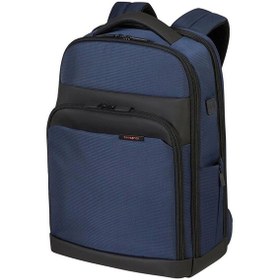 Resim Samsonite Kf9-01-003 14.1" Mysight Usb Girişli Notebook Sırt Çantası Mavi Çok Renkli 