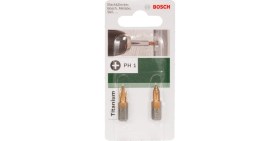Resim Bosch Yıldız Bits Ucu Titan Ph1x25 Mm 2'Li 2609255916 Bosch 