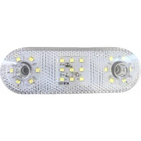 Resim Ahmet Otomotiv 21 LED Beyaz Lamba 12V-24V Tır Kamyon Dorse Otobüs Minibüs Offroad 