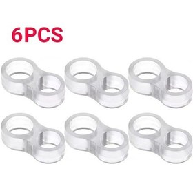 Resim Zyzqstore Silikon Kapı Durdurucu, Şeffaf Duvar Kapı Açıcı, Kolları İle Kolay Kullanım 1 Adet 