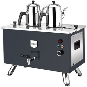 Resim Çift Cidarlı 2 Demlikli Elektrikli Kahveci Ocağı 20 Lt - Ep02 L 