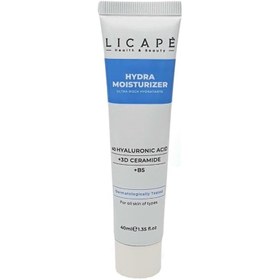 Resim Licape yoğun nemlendirici aydınlatıcı 4d hyaluronik asit su bazlı moisturizer krem 40ml 