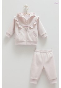 Resim Kız Bebek 3'lü Takım Car-2168 Lila 