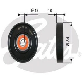 Resim GATES T39177 V-kayış (ALTERNATÖR) Gergi Rulmanı 11925ax00a Wa237522 