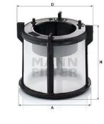 Resim MANN PU51Z Mazot Filtre Suzgeci Mercedes Axor - Atego - Actros (WA422149) 