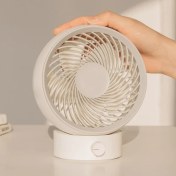 Resim Zunhai USB Hava Sirkülasyon Yuvarlak Fan Beyaz (Yurt Dışından) 