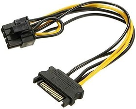 Resim YKA Sata to 8 pin PCI-E Ekran Kartı Güç Çevirici Kablo 