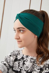 Resim Babygiz Kız Çocuk Hürrem Yeşili Saç Bandana 