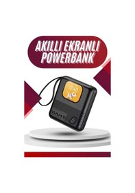 Resim Bfs Akıllı Powerbank 10.000 Mah 4 Çıkışlı Taşınabilir Dijital Göstergeli Çok Renkli 