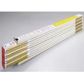 Resim Bmi Ağaç/ahşap Kırma Metre 2 Metre - Gizli Perçin 