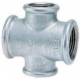 Resim 1 1/2 X3/4x1 1/2x3/4 Galvanizli İstavroz İnegal Te - Mdrh-286287 