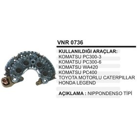 Resim Diot Tablasi Komatsu Pc300 Wa420 Pc400 Honda Legen 504632665 