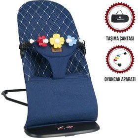 Resim Mamma Smile Cotton Sallanır Üç Kademeli Ana Kucağı Oyuncak Aparatı Ve Seyahat Çantası 