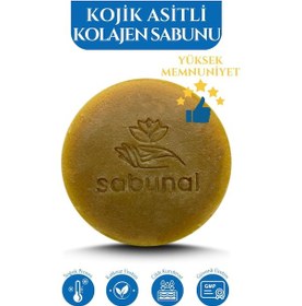 Resim Sabunal Kolajen Sabunu - Hyaluronik Asit ve Kojik Asit İçerikli Aydınlatıcı Sabun 100 G 