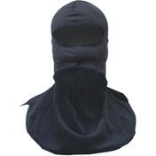 Resim Genel Markalar Düz Desenli Siyah Yün Balaklava kar maskesi 