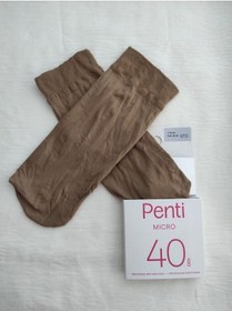 Resim Penti Mıkro 40 Den Orta Kalın Mat Soket Çorap Kısa Soket Çorap 6'lı 001 
