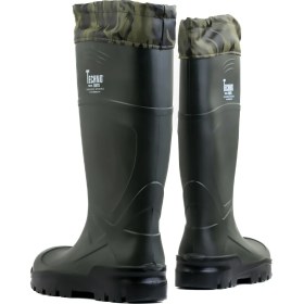 Resim O4 Korumasız Kamuflaj Boğazlı Yeşil Poliüretan Çizme - Techno Boots 