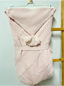 Resim Mylamia Triko İçi Peluş Bebek Kundak Battaniye 