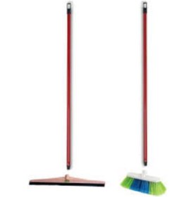Resim AboutThePerfect 2'li 50 cm Saplı Oto Fırça ve Süpürge Seti, Büyük Boy, Temizlik Aracı 