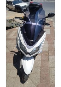 Resim Zeus Motor 2014-2015 Kawasaki J 300 Uyumlu Uzun Ön Cam Füme 