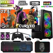 Resim XASER Thunder x370 i7 14700F 32GB DDR5 Ram 2TB M.2 NVMe SSD 12GB RTX5070 23.8" 180Hz Oyuncu Bilgisay 