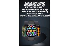 Resim Nuveden Ieg™ Ekranlı Yeni Nesil Pro Kulaklık ve Akıllı Saat Kampanyası Kulak Içi Mikrofonlu 