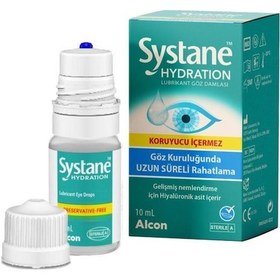 Resim Alcon Systane Hydration Lubrikant Göz Damlası 10 ML 