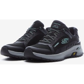 Resim Skechers Arch Fit Discover Kadın Siyah Outdoor Ayakkabı 180081 Bkaq Siyah 