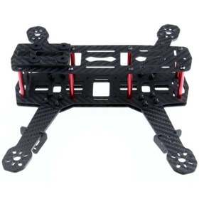 Resim Arduino Emes Robotik Qav250 Full Carbon Fiber 250mm Mini Fpv Quadcopter Frame Kit Drone Gövdesi 