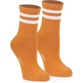 Resim Ozzy Socks 3lü Kolej Çorabı Sarı Gri Beyaz Çok Renkli 