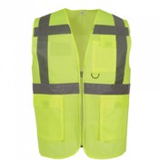 Resim Vexo Evident Motosiklet Reflektör Yelek Neon Sarı L 