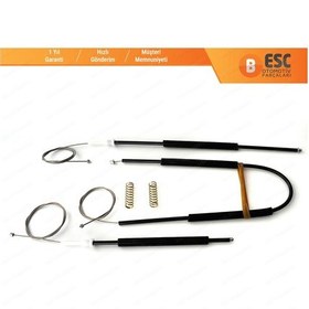 Resim Seat Leon MK3 5F1 5F8 2012-2020 4/5 Kapı İçin Ön Cam Kriko Seti 