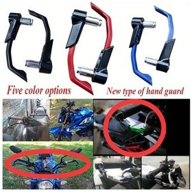 Resim Tongdashop Siyah Cnc Motosiklet El Koruma - Alüminyum Kolluklar, Güvenlik Ve Stil İçin Dayanıklı 