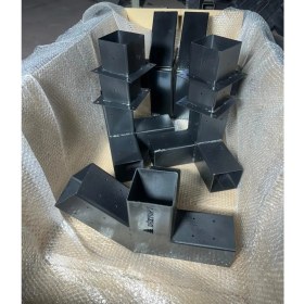 Resim Rwl Kamelya Pergola Bağlantı Seti 10 Parça Metal Braket 2.5 mm Kalınlık Dayanıklı Çelik Malzeme 