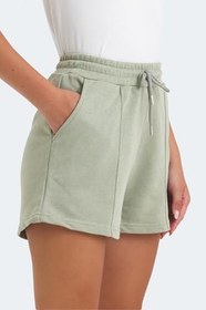 Resim Slazenger VIXI Kadın Cepli Ekru Şort 