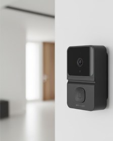 Resim Ad Global ASTRALTECH Şarjlı Akıllı Kapı Zili 800 mAh Bataryalı Mobil Bildirimli 