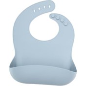 Resim Suntek Büyük Cepli Bebek Önlükleri Açık Mavi 