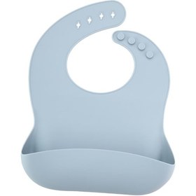 Resim Suntek Büyük Cepli Bebek Önlükleri Açık Mavi 