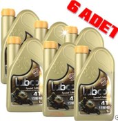 Resim LUBCO New Yeni Model 4t 15w40 1 Litre X 6 Adet Motosiklet Yağı Ü.t 2023 