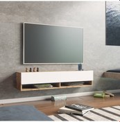 Resim Yurudesign Future Tv Ünitesi Fr11-Aw Çam-Beyaz 