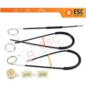 Resim Mercedes Vito Viano Mixto W639 2003-10 İçin Ön Sağ Cam Kriko Seti 