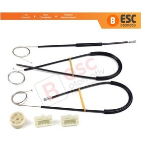Resim Mercedes Vito Viano Mixto W639 2003-10 İçin Ön Sağ Cam Kriko Seti 