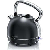 Resim Genel Markalar Retro Su Isıtıcısı 1.7l, 2200W, Kireç Filtresi, Paslanmaz Çelik, Otomatik Kapanma 