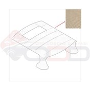 Resim Mercedes W110 Açılır Tavan Döşemesi - Öz-iş 