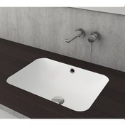 Resim Bocchi Scala Tezgahaltı Lavabo 55 cm Mat Beyaz 1006-002-0125 