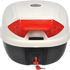 Resim Arwic CV32 Litre Motosiklet Arka Çanta Beyaz HBV00000XAV6E CV000004 