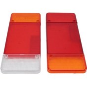 Resim Reedark Iveco Eurocargo Daily İçin Kamyon Arka Fener Lens Kapağı Sol-sağ Çift , 3 Renkli Kırmızı-turuncu-beyaz , Yüksek Işık Geçirgenliği, Dayanıklı Abs Malzeme 