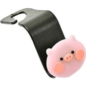 Resim Pembe Domuz Başlık Askısı Yongtao 