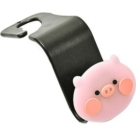 Resim Pembe Domuz Başlık Askısı Yongtao 