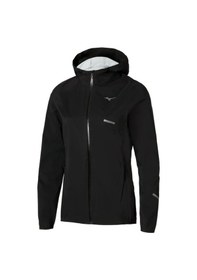Resim Mizuno Waterproof 20k Hooded Jacket Kadın Yağmurluk Siyah Çok Renkli 